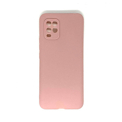 Силиконовый чехол MOBIS для Xiaomi Mi10 LiTE (Розовое золото) матовый