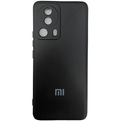 Задняя накладка SILICONE COVER для Xiaomi Mi 13 Lite (черный)