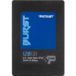 Накопитель SSD 2.5" 120Gb PATRIOT BURST PBU120GS25SSDR, SATA III