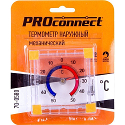 Термометр наружный механический PROCONNECT 70-0580
