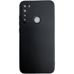 Силиконовый чехол Silicone Case NEW ERA для Xiaomi Redmi Note 8 черный