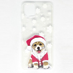 Задняя накладка GRESSO. Коллекция Рождество 2 для Samsung Galaxy M32 прозрачный