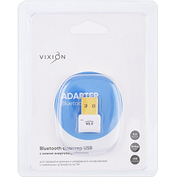 Адаптер-Bluetooth VIXION белый, v5.0, USB3.0