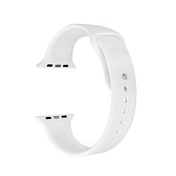 Силиконовый ремешок ZIBELINO для Apple Watch 42/44mm белый